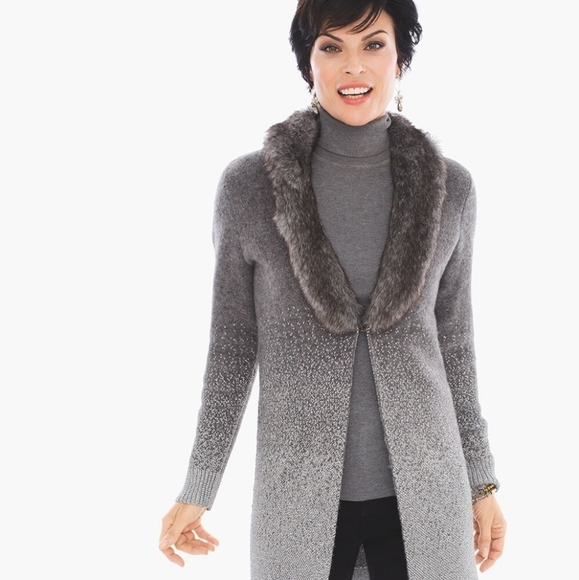 Chico's bridgette cardigan size 0 NWT - Picture 2 of 5